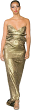 Load image into Gallery viewer, Denisha Julea - Metallic Leaf Gown