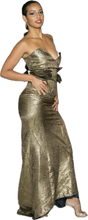 Load image into Gallery viewer, Denisha Julea - Metallic Leaf Gown