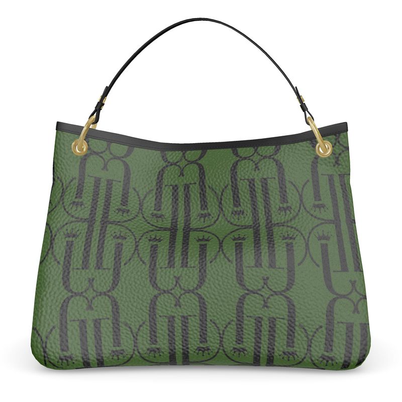 Denisha Julea Olive Green SlouchbBag