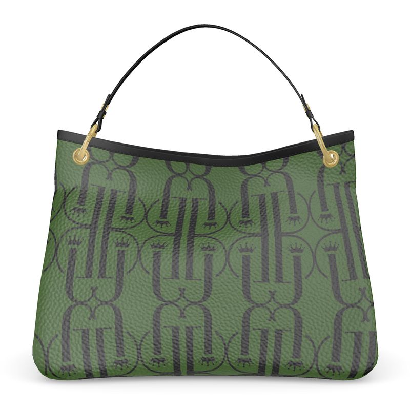 Denisha Julea Olive Green SlouchbBag