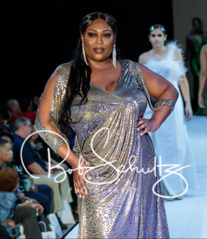 Denisha Julea - Metallic Animal Print