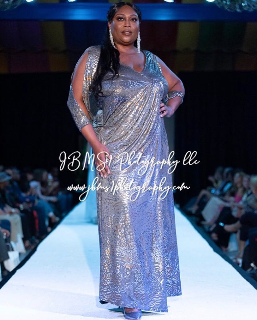 Denisha Julea - Metallic Animal Print